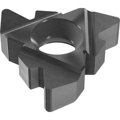 Vargus - 4FER External Right Hand 7-5 Partial 60 Laydown Threading Insert - Grade VTX, TiAIN Coated Carbide - Eagle Tool & Supply