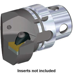 Kennametal - Insert Style TN.. 220408, TN.. 432, 70mm Head Length, Right Hand Cut, Internal/External Modular Threading Cutting Unit Head - System Size KM4X63, 43mm Center to Cutting Edge, Series Kenclamp - Eagle Tool & Supply