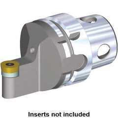 Kennametal - Insert Style RC.. 1605M0, 70mm Head Length, Neutral Cut, Internal/External Modular Threading Cutting Unit Head - System Size KM4X63, 8mm Center to Cutting Edge, Series KM4X - Eagle Tool & Supply