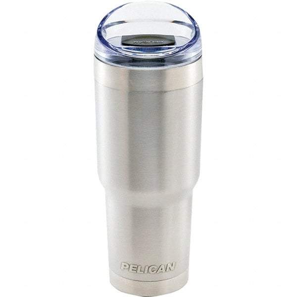 Pelican Products, Inc. - 32 oz Traveler Tumbler - Silver - Eagle Tool & Supply