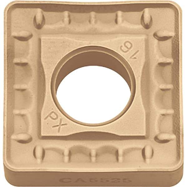Kyocera - SNMM644 PX Grade CA025P Carbide Turning Insert - TiCN/Al2O3/TiN Finish, 90° Square, 3/4" Inscr Circle, 1/4" Thick, 1/16" Corner Radius - Eagle Tool & Supply