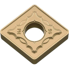 Kyocera - CNMG544 PH Grade CA025P Carbide Turning Insert - TiCN/Al2O3/TiN Finish, 80° Diamond, 5/8" Inscr Circle, 1/4" Thick, 1/16" Corner Radius - Eagle Tool & Supply