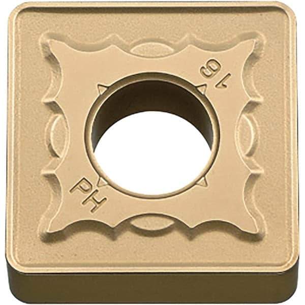 Kyocera - SNMG644 PH Grade CA025P Carbide Turning Insert - TiCN/Al2O3/TiN Finish, 90° Square, 3/4" Inscr Circle, 1/4" Thick, 1/16" Corner Radius - Eagle Tool & Supply