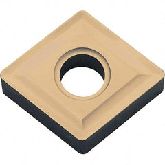 Kyocera - CNMG643 Grade CA025P Carbide Turning Insert - TiCN/Al2O3/TiN Finish, 80° Diamond, 3/4" Inscr Circle, 1/4" Thick, 3/64" Corner Radius - Eagle Tool & Supply
