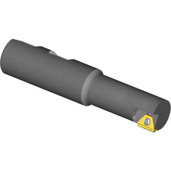 Vargus - 1.181" Cut Diam, 2.05" Max Depth of Cut, 1" Shank Diam, Internal/External Indexable Thread Mill - Insert Style 5, 5/8" Insert Size, 1 Insert, Toolholder Style TMC, 4.37" OAL - Eagle Tool & Supply