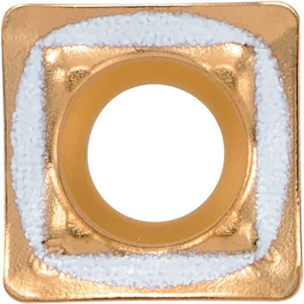 Kyocera - SCMT070305 GM-E Grade CA520D Carbide Indexable Drill Insert - TiCN/Al2O3/TiN Finish, Square, 7.65mm Inscribed Circle - Eagle Tool & Supply