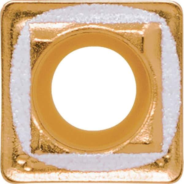 Kyocera - SCMT070305 XM-E Grade CA520D Carbide Indexable Drill Insert - TiCN/Al2O3/TiN Finish, Square, 7.65mm Inscribed Circle - Eagle Tool & Supply