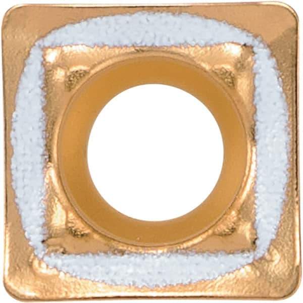 Kyocera - SCMT040205 GM-E Grade CA415D Carbide Indexable Drill Insert - TiCN/Al2O3/TiN Finish, Square, 4.8mm Inscribed Circle - Eagle Tool & Supply
