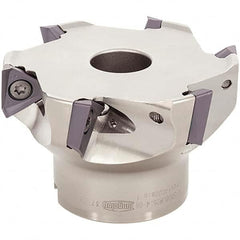 Tungaloy - 4" Cut Diam, 1-1/2" Arbor Hole Diam, Indexable Square-Shoulder Face Mill - Eagle Tool & Supply
