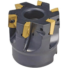Tungaloy - 3" Cut Diam, 1" Arbor Hole Diam, Indexable Square-Shoulder Face Mill - Eagle Tool & Supply