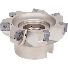 Tungaloy - 6" Cut Diam, 2" Arbor Hole Diam, Indexable Square-Shoulder Face Mill - Eagle Tool & Supply