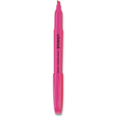 UNIVERSAL - Markers & Paintsticks Type: Highlighters Color: Fluorescent Pink - Eagle Tool & Supply