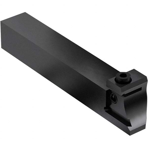 Seco - Tool Block Style 150.10-JETI, 15.49mm Blade Height, 80.3mm OAL, 3/4" OAH, Indexable Cutoff Blade Tool Block - 0.75mm Shank Height, 3/4" Shank Width, Through Coolant - Eagle Tool & Supply