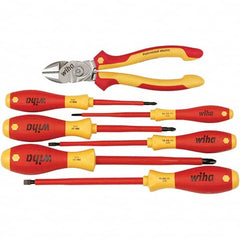 Wiha - 7 Piece Insulated Hand Tool Set - Eagle Tool & Supply