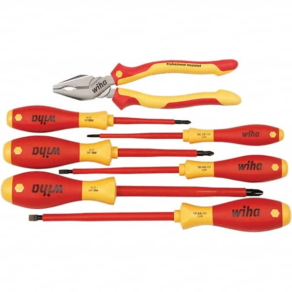 Wiha - 7 Piece Insulated Hand Tool Set - Eagle Tool & Supply