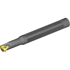 Vargus - Internal Thread, Right Hand Cut, 3/8" Shank Width x 0.36" Shank Height Indexable Threading Toolholder - 3.86" OAL, 6.0KIR Insert Compatibility, BNVRC Toolholder, Series Mini 3 - Eagle Tool & Supply