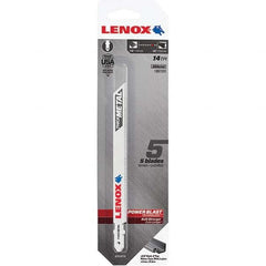 Lenox - Jig Saw Blades Blade Material: Bi-Metal Blade Length (Inch): 5-1/4 - Eagle Tool & Supply