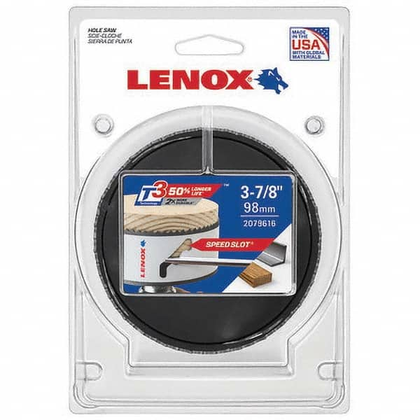 Lenox - Hole Saws Saw Diameter (mm): 1.50 Saw Diameter (Inch): 4-3/8 - Eagle Tool & Supply