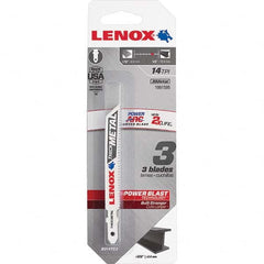 Lenox - Jig Saw Blades Blade Material: Bi-Metal Blade Length (Inch): 3-5/8 - Eagle Tool & Supply