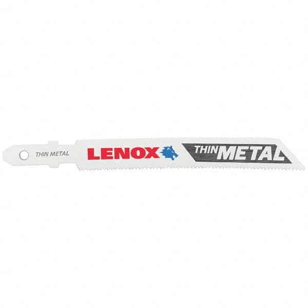 Lenox - Jig Saw Blades Blade Material: Bi-Metal Blade Length (Inch): 3-5/8 - Eagle Tool & Supply