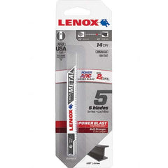 Lenox - Jig Saw Blades Blade Material: Bi-Metal Blade Length (Inch): 3-5/8 - Eagle Tool & Supply