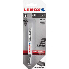 Lenox - Jig Saw Blades Blade Material: Bi-Metal Blade Length (Inch): 3-5/8 - Eagle Tool & Supply