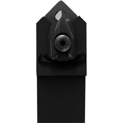 Seco - DSDNN, Neutral Cut, 45° Lead Angle, 1" Shank Height x 1" Shank Width, Negative Rake Indexable Turning Toolholder - 6" OAL, SN..43. Insert Compatibility, Series DSDNN - Eagle Tool & Supply