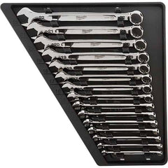 Milwaukee Tool - Wrench Sets Tool Type: Combination Wrench Set System of Measurement: Metric - Eagle Tool & Supply