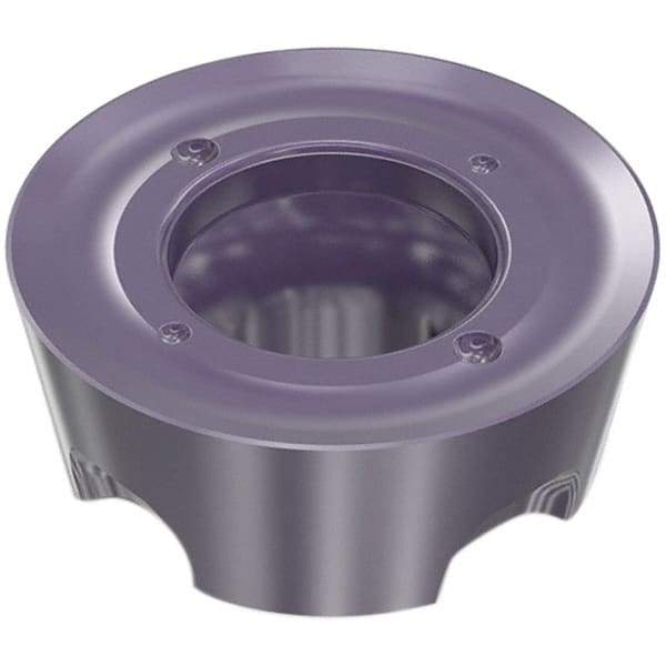Seco - RPKT1204M0 M10 Grade MP2050 Carbide Milling Insert - TiAlN/TiSiN Finish, 4.76mm Thick, 12mm Inscribed Circle, 6mm Corner Radius - Eagle Tool & Supply