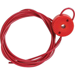 Brady - Cable Lockouts Cable Length (Feet): 8 Number of Lockout Points: 1 - Eagle Tool & Supply