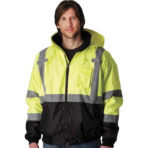 PIP - Size S Yellow High Visibility Jacket - Eagle Tool & Supply