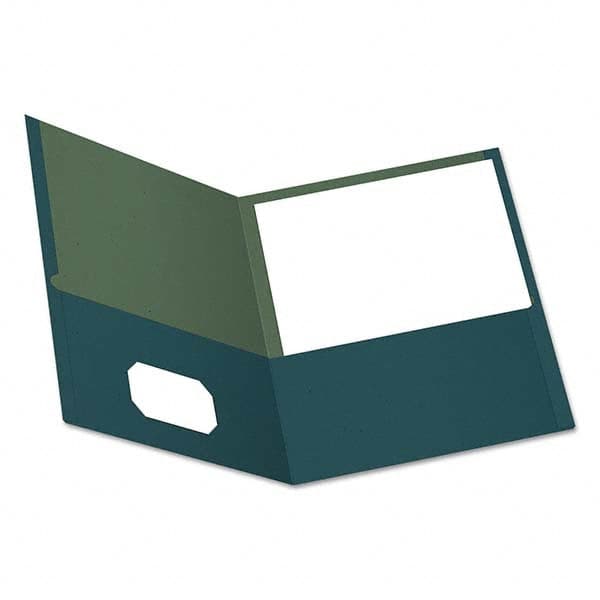 OXFORD - File Folders, Expansion Folders & Hanging Files Folder/File Type: Pocket Folders Color: Blue - Eagle Tool & Supply