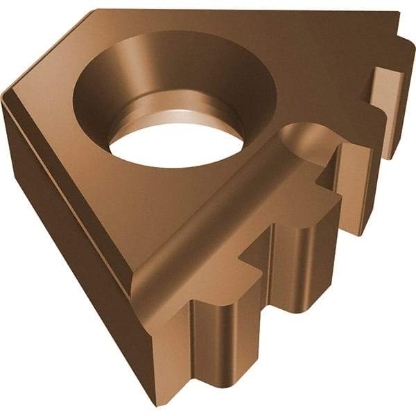 Vargus - 14DIR14d Grade VRXP, Internal OTTM Threading Insert - 5 TPI Int Pitch, Right Hand Insert, AlTiN Finish, Carbide - Eagle Tool & Supply