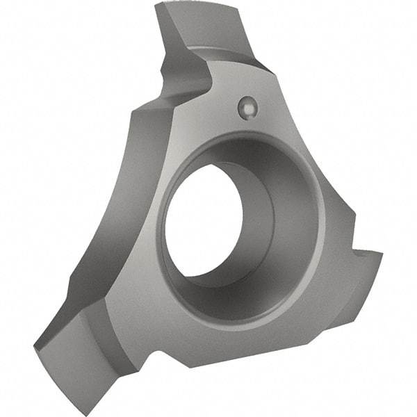Vargus - 2mm Pitch, Internal Thread, TR Standard, 7VI VTX Grade Thread Mill Insert - Carbide, TiAIN Coating - Eagle Tool & Supply