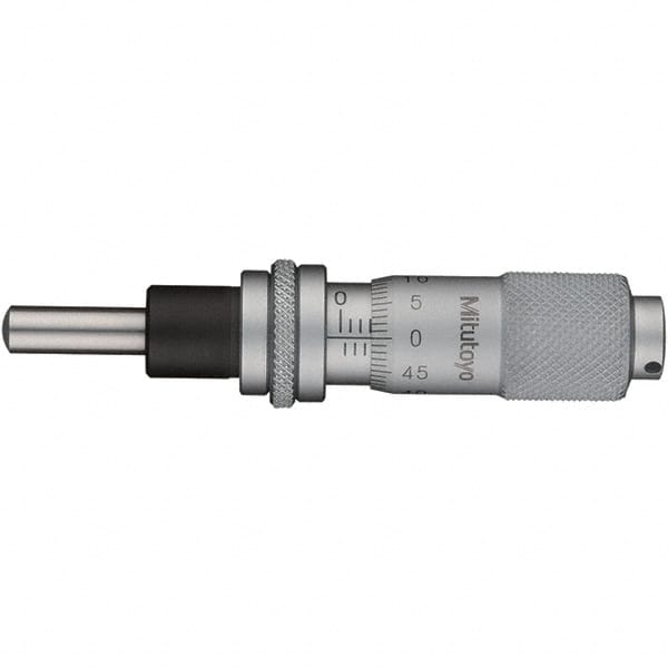 Mitutoyo - Mechanical Micrometer Heads Minimum Measurement (mm): 0.00 Maximum Measurement (mm): 13.00 - Eagle Tool & Supply