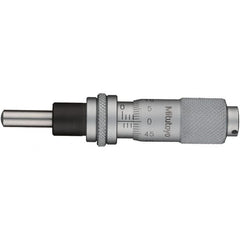 Mitutoyo - Mechanical Micrometer Heads Minimum Measurement (mm): 0.00 Maximum Measurement (mm): 13.00 - Eagle Tool & Supply