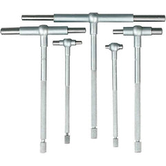 Mitutoyo - Telescoping Gage Sets Minimum Measurement (Decimal Inch): 0.5000 Maximum Measurement (Inch): 6 - Eagle Tool & Supply