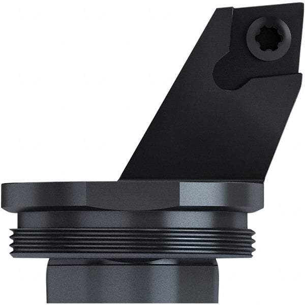Seco - Left Hand Cut, Size GL40, CC..21.5. Insert Compatiblity, Internal Modular Turning & Profiling Cutting Unit Head - 27mm Ctr to Cutting Edge, 32mm Head Length, Through Coolant, Series SteadyLine - Eagle Tool & Supply
