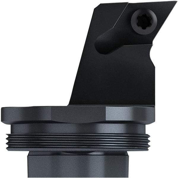 Seco - Left Hand Cut, Size GL40, DC..32.5. Insert Compatiblity, Internal Modular Turning & Profiling Cutting Unit Head - 27mm Ctr to Cutting Edge, 32mm Head Length, Through Coolant, Series SteadyLine - Eagle Tool & Supply
