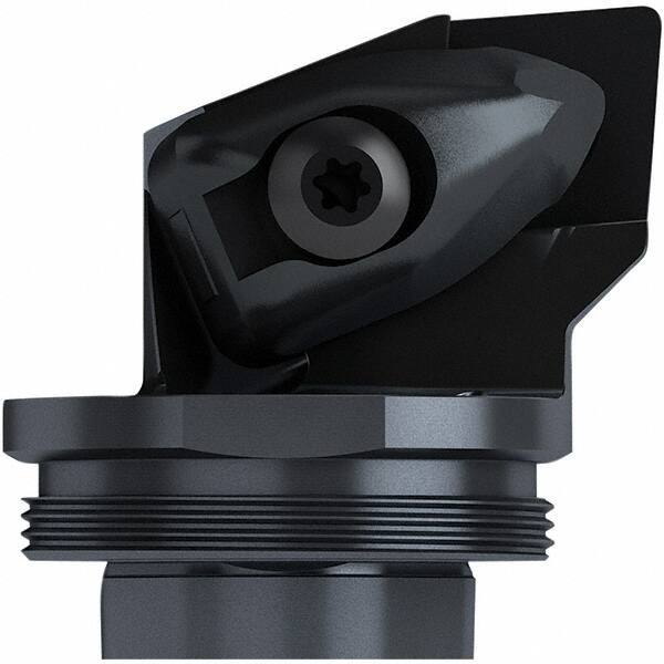 Seco - Left Hand Cut, Size GL50, CN..64. Insert Compatiblity, Internal Modular Turning & Profiling Cutting Unit Head - 32mm Ctr to Cutting Edge, 40mm Head Length, Through Coolant, Series SteadyLine - Eagle Tool & Supply