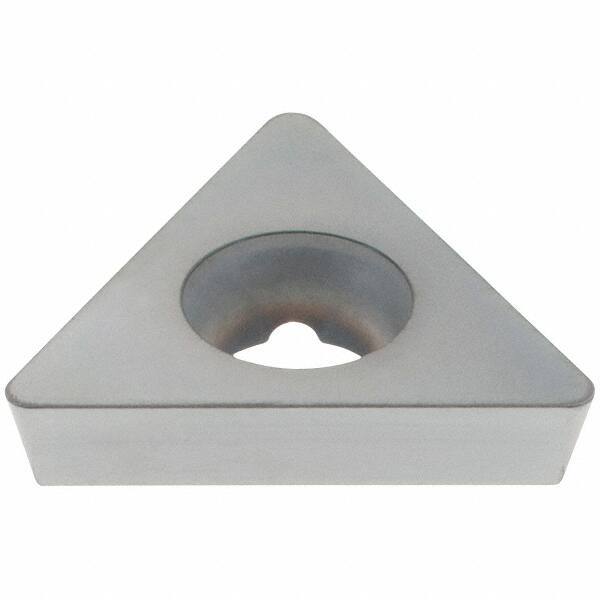 Dorian Tool - TDEX1603 Carbide Milling Insert - AlCrN Finish, 1/8" Thick, 3/8" Inscribed Circle, 0.03" Corner Radius - Eagle Tool & Supply