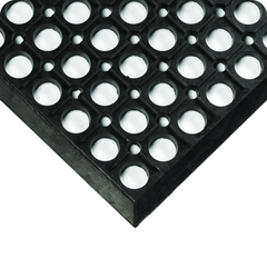WorkRite Floor Mat - 3' x 20' x 1/2" Thick (Gray CFR Coating) - Eagle Tool & Supply