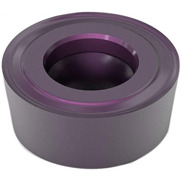 Seco - RCMT0803 F1 Grade TH1000 Carbide Turning Insert - TiAlSiN Finish, Round, 1/8" Thick - Eagle Tool & Supply