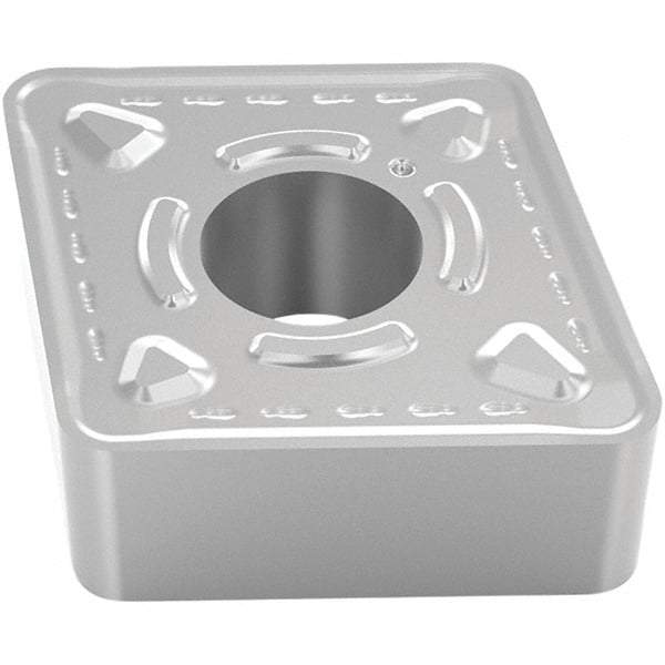 Seco - CNMG643 M6 Grade TP0501 Carbide Turning Insert - Ti(C/N)+Al2O3+TiN Finish, 80° Diamond, 3/4" Inscr Circle, 1/4" Thick - Eagle Tool & Supply
