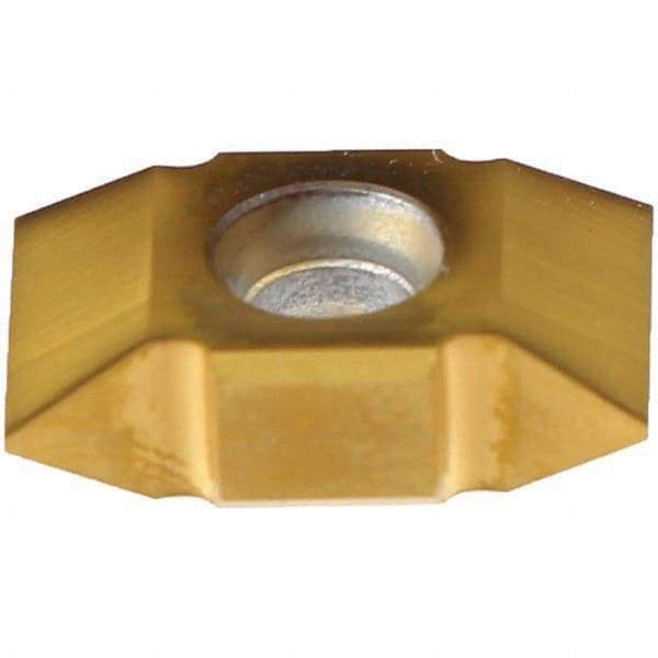 Emuge - 11.5 TPI, Internal Thread, NPT Standard, GF Grade Thread Mill Insert - Carbide, TiN Coating - Eagle Tool & Supply
