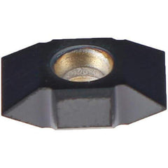 Emuge - 8 TPI, Internal Thread, NPT Standard, GF Grade Thread Mill Insert - Carbide, TiAlN-T4 Coating - Eagle Tool & Supply