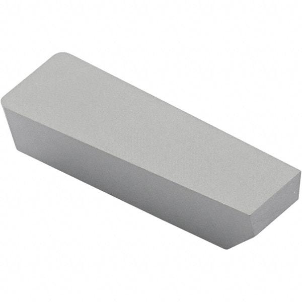 Seco - 250808LPGN Grade CW100, 5/16" Cutting Width Ceramic Grooving Insert - 1/2" Max Depth of Cut, Neutral, 0.787mm Corner Radius, Uncoated - Eagle Tool & Supply