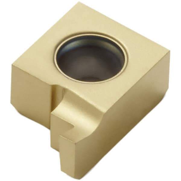 Seco - 2.659NL2 Grade CP30, 2.65mm Cutting Width Carbide Grooving Insert - 2.65mm Max Depth of Cut, Left Hand, TiN/TiCN Finish - Eagle Tool & Supply