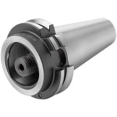 Seco - C8 System Size, DIN50 ADB Taper, Modular Tool Holding System Adapter - 100.9mm Projection, 80mm Body Diam, 221.7mm OAL, Through Coolant - Exact Industrial Supply