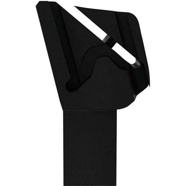 Seco - X4FR, External, Right Hand, 16mm Max Depth of Cut, 3mm Max Groove Width, Indexable Grooving Tool Holder - X4GK25..R Insert Compatibility, 16mm Shank Height, 16mm Shank Width, 125mm OAL, Through Coolant - Eagle Tool & Supply